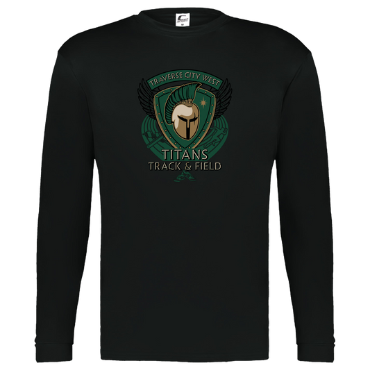 tc-titans-winged-warrior-crest-c2-kids-performance-long-sleeve-tee — Black — Front — source sha256 6500d1574bad841b2486a302ead317be33a56da46e1deeedcde2613c80eff274 — Color position 1