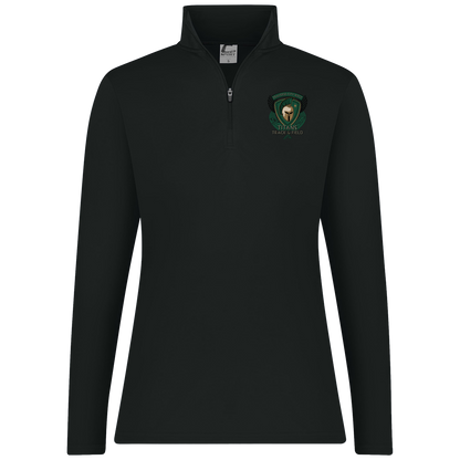 tc-titans-winged-warrior-crest-c2-womens-1-4-zip-pullover — Black — Front — source sha256 7d5ee47b3ab97d7c33094111508fa6ab61c0e46a6f2b03522143cf988cd6a234 — Color position 1