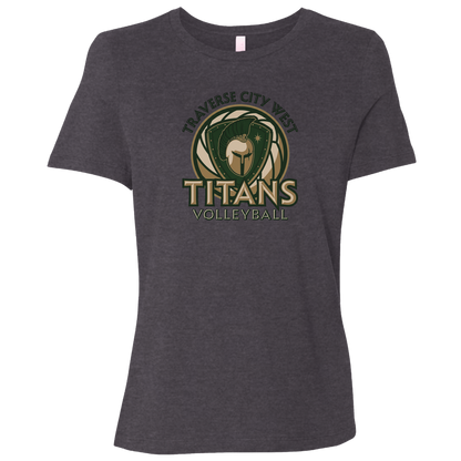 tc-titans-volleyball-bold-mascot-bella-canvas-ladies-relaxed-jersey-short-sleeve-t-shirt — Dark Grey Heather — Front — restored 2026-09-05 — source sha256 8fc3b9e3eec19102d3242440201f528642f2f77dcb2f230073bdea6a3476c484