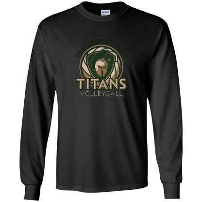 tc-titans-volleyball-bold-mascot-gildan-youth-ls-t-shirt — Black — Front — restored 2026-09-05 — source sha256 ca4b86ddb9dffd0eebc1137c4acc7476460962876071a12562767400b776833c