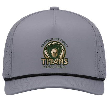 tc-titans-volleyball-bold-mascot-pacific-headwear-weekender-perforated-snapback-cap — Graphite/Black — Front — restored 2026-09-05 — source sha256 3734708337c19d7aa33377714dcb167484469d262c944a01aabebdf5b63bfdbc