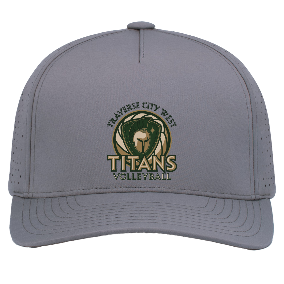 tc-titans-volleyball-bold-mascot-pacific-headwear-weekender-perforated-snapback-cap — Graphite — Front — restored 2026-09-05 — source sha256 46e2bd6b2a25ddd507ae13da10bbc44cbdab68df833f6376b259dafed07a7d94