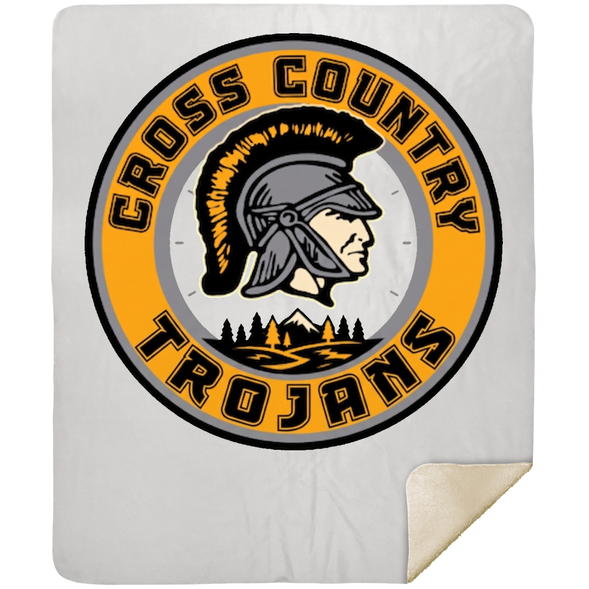 tc-trojans-cross-country-crest-mshm-premium-sherpa-blanket-50x60 — White — Front — source sha256 8f96c59794715cb431785568dd1e12139984dbf6b1afc8758fdcb17905a3f6fc — Color position 1