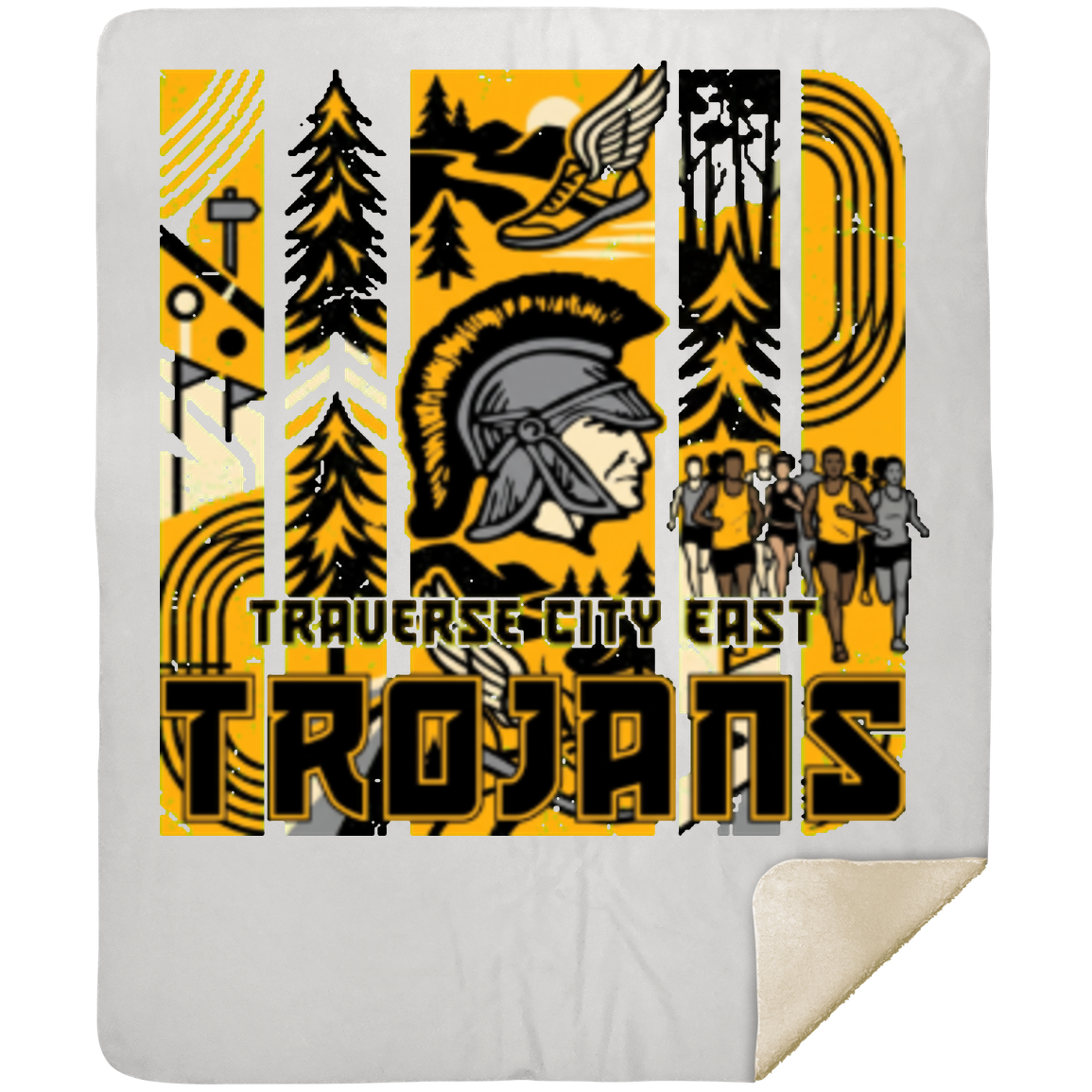 tc-trojans-cross-country-tiles-mshm-premium-sherpa-blanket-50x60 — White — Front — source sha256 423fbebdb4e875332dce9a07d6a2fbea70633b9d94441a7d7607a66cfbed362d — Color position 1