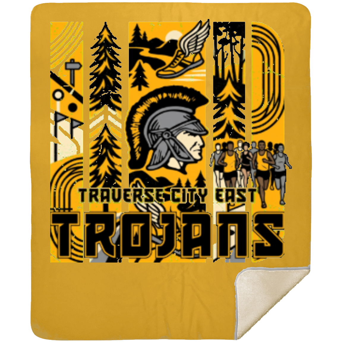 tc-trojans-cross-country-tiles-mshm-premium-sherpa-blanket-50x60 — Athletic Gold — Front — source sha256 69eb26382801f843bffbf2f3a2b1362812e7b5dc21146f3914d5fed2b036f846 — Color position 6