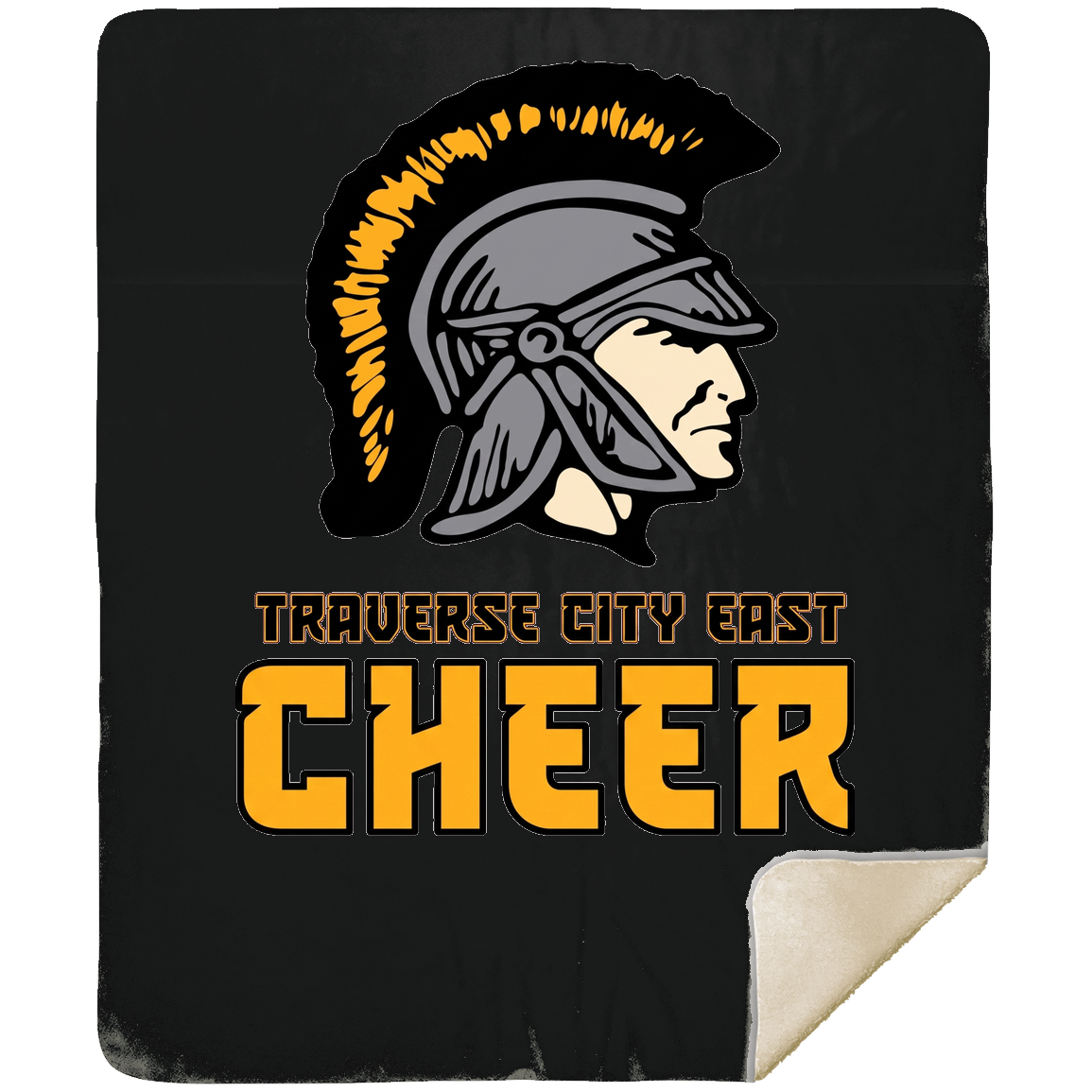 tc-trojans-cheer-basic-mshm-premium-sherpa-blanket-50x60 — Black — Front — source sha256 65f50c31ba947d48593ac8b287639ebb2225ea696c607e0cf4568824437f9549 — Color position 2