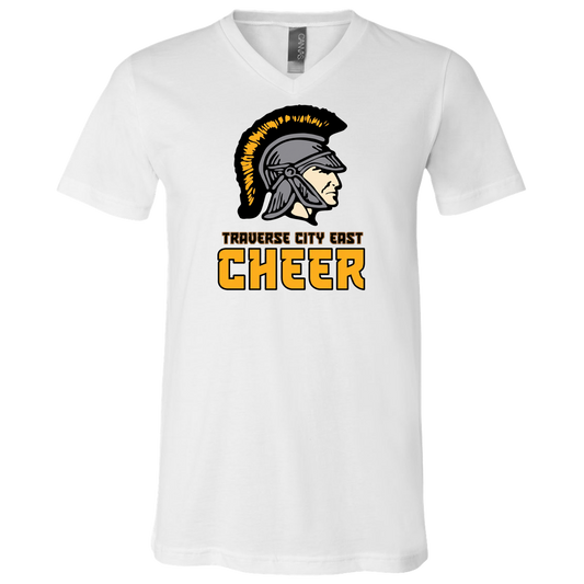tc-trojans-cheer-basic-v2-bella-canvas-unisex-jersey-ss-v-neck-t-shirt — White — Front — source sha256 04c4681b97e392c69d81030d3b80ba0ea7a7d342919d4060b2c67d30d307c160 — Color position 1