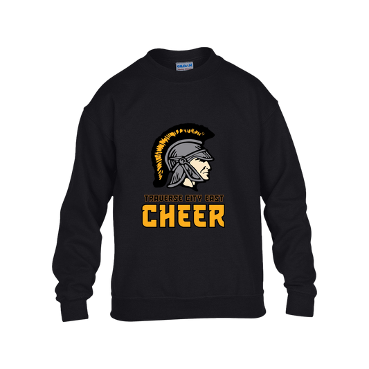 tc-trojans-cheer-basic-v2-gildan-kids-heavy-blend-fleece-crew — Black — Front — source sha256 0f621d66fea3b41c869946f4ba33e7c759ffdfc19ad9805a550aeaccbf326478 — Color position 1