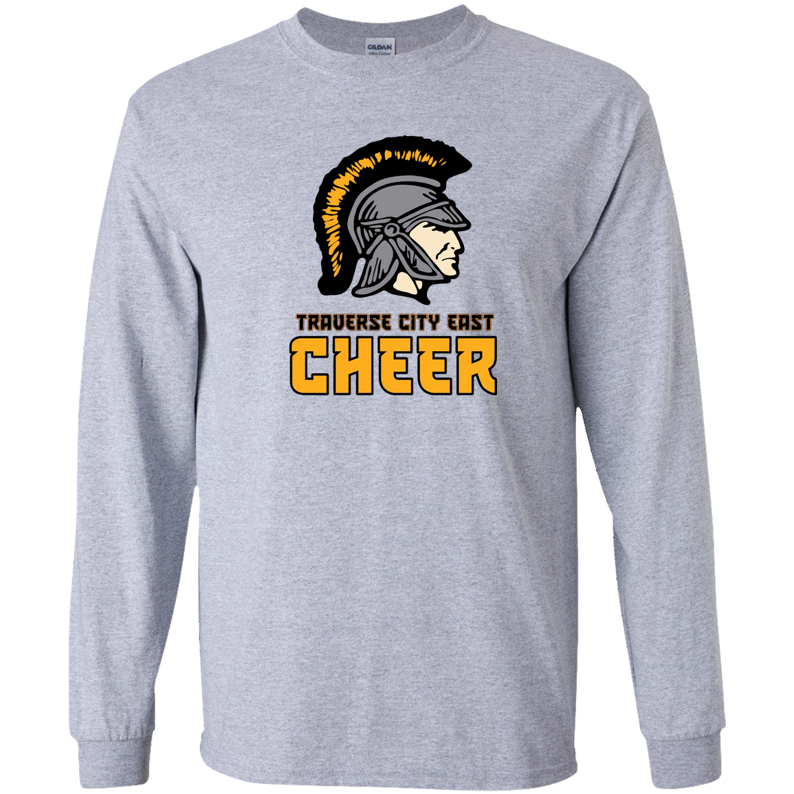 tc-trojans-cheer-basic-v2-gildan-youth-ls-t-shirt — Sport Grey — Front — source sha256 883fb9edb6b7a2fc6f8e42a9fe35ddf392ad5438f9bf06cb86e5d371f0177678 — Color position 1