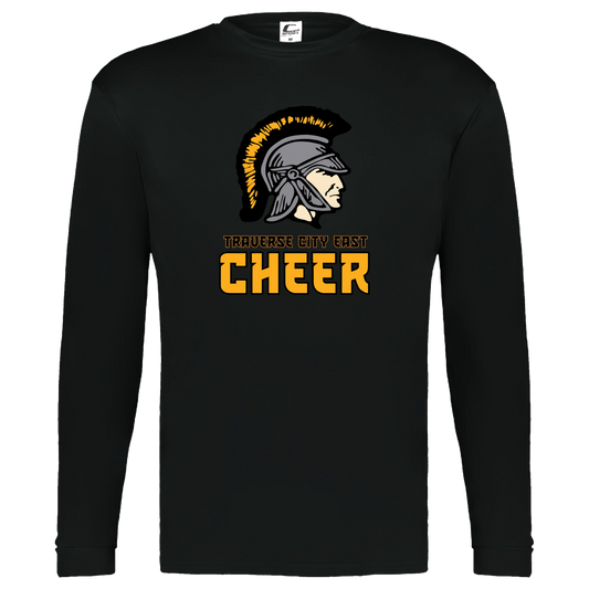 tc-trojans-cheer-basic-v2-c2-kids-performance-long-sleeve-tee — Black — Front — source sha256 8871d33deff67c713b47fe05f0c52c719a0d37f9e7614f6533a6658638c8f376 — Color position 1