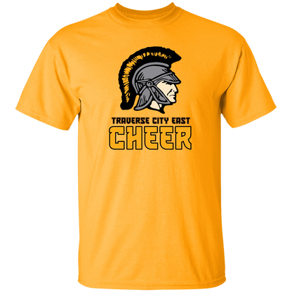 tc-trojans-cheer-basic-v2-gildan-youth-5-3-oz-100-cotton-t-shirt — Gold — Front — source sha256 aff4e7e40e66ea9b916e1577495b62984d4069aa519a4f6241bd4a4973656121 — Color position 6