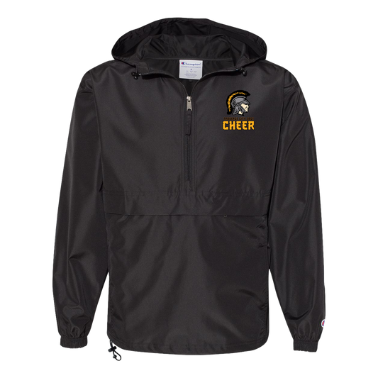 tc-trojans-cheer-basic-v2-champion-unisex-packable-anorak-jacket — Black — Front — source sha256 b335472d29329d28e75b2941dc4ed8ff2979366bca498405299422cfd88a0fb0 — Color position 1