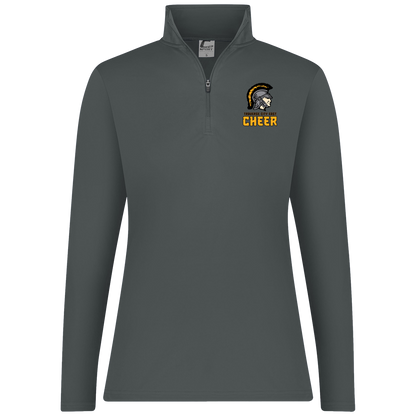 tc-trojans-cheer-basic-v2-c2-womens-1-4-zip-pullover — Graphite — Front — source sha256 cbd4b56698027c1782d379983a9edd67c91ec260c81d3da8167c6865470e247f — Color position 4