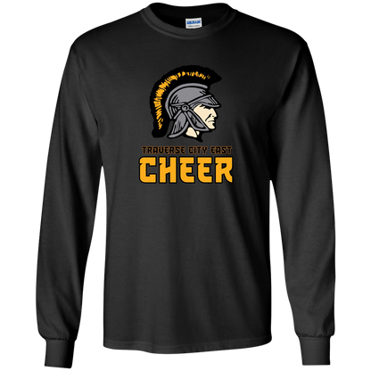 tc-trojans-cheer-basic-v2-gildan-youth-ls-t-shirt — Black — Front — source sha256 dd0798557ac9a125b7a7b876d4b00c1701981dd27baf74dd2f3160240e827428 — Color position 3