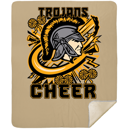 tc-trojans-cheer-rally-mshm-premium-sherpa-blanket-50x60 — Tan — Front — source sha256 5a49e2721c260169ca38d419684c35ccb55d63138e9a5bfce357551de36b1e1d — Color position 5