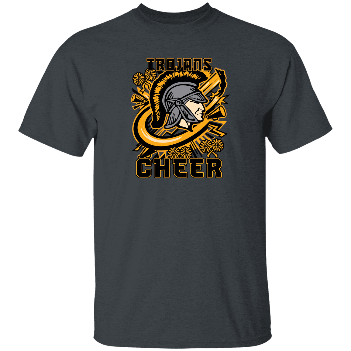 tc-trojans-cheer-rally-v2-gildan-youth-5-3-oz-100-cotton-t-shirt — Dark Heather — Front — source sha256 aceb40669d5d1d5c11db0606aa62d00c691b5bf23f3cbbf53ba5a063936ea8c3 — Color position 4