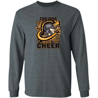 tc-trojans-cheer-rally-v2-gildan-ls-t-shirt-5-3-oz — Dark Heather — Front — source sha256 d1334a6bc5d640cfe19a2cfbe2ddb6f0fc9f8925e54dd5752ce20afe3469af2f — Color position 2