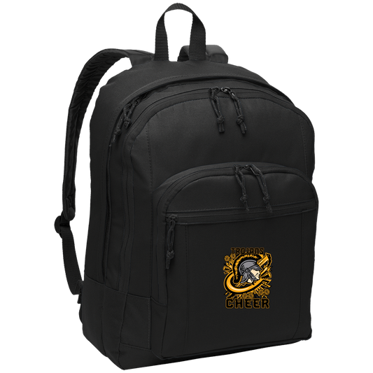 tc-trojans-cheer-rally-v2-port-authority-basic-backpack — Black — Front — source sha256 e112f1df993a685de54532e3be9d0785cc3bffdc73316b2230fd08eb9aec9d0f — Color position 1