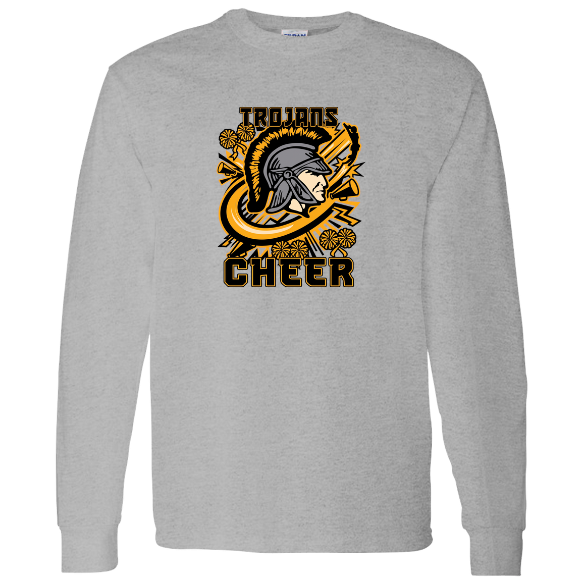 tc-trojans-cheer-rally-v2-gildan-ls-t-shirt-5-3-oz — Sport Grey — Front — source sha256 fed410408d13a5cfa000b8524f93304d7940984c881812a736c49a0d67bf1d08 — Color position 5