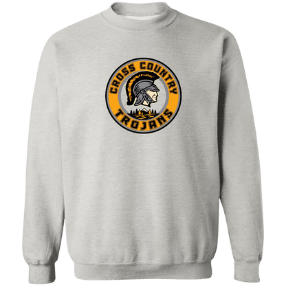 tc-trojans-cross-country-crest-v2-gildan-crewneck-pullover-sweatshirt — Ash — Front — source sha256 000117fa4bf5a2631eaaba6a2fe316a562795d2913c1206806c49e986bf794d8 — Color position 2