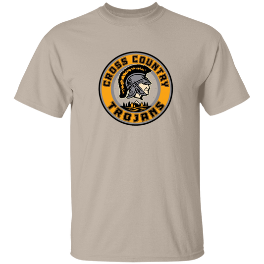 tc-trojans-cross-country-crest-v2-gildan-5-3-oz-t-shirt — Sand — Front — source sha256 0aa5162674b38b6437c7e11e54513c685dfbef36f1fc798200967a3108517d6c — Color position 1