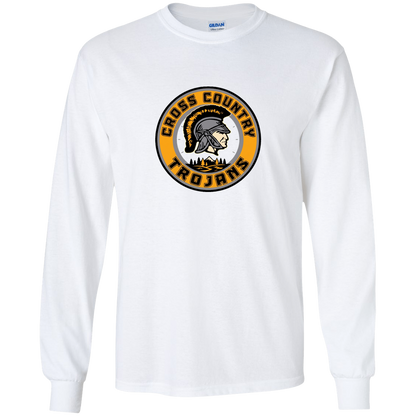 tc-trojans-cross-country-crest-v2-gildan-youth-ls-t-shirt — White — Front — source sha256 90cc7fff34c4fb00103850fcb0ca7ea6ddc82b2222ef58163cdb9a90fddf6195 — Color position 2