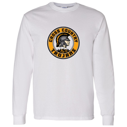 tc-trojans-cross-country-crest-v2-gildan-ls-t-shirt-5-3-oz — White — Front — source sha256 b3517661398338f5e17de20cea1c981828c68d937b8ec8079f1edd86b763bad1 — Color position 3