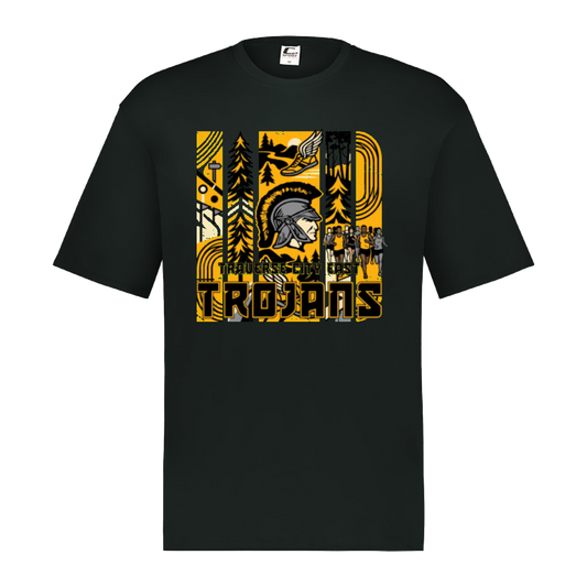 tc-trojans-cross-country-tiles-v2-c2-mens-performance-short-sleeve-tee — Black — Front — source sha256 04e99fb73b1d07aecb7778b29b931abb8bb16ddfa0452ddd0371a76c2a9632dc — Color position 1