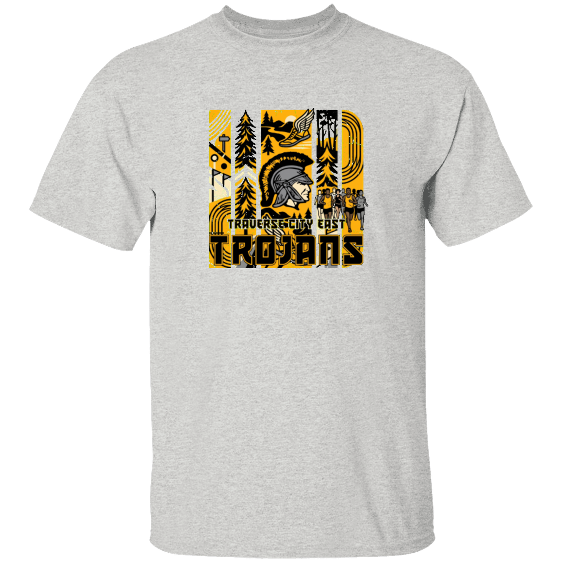 tc-trojans-cross-country-tiles-v2-gildan-5-3-oz-t-shirt — Ash — Front — source sha256 34b095c82bf01b68bbe6443e955e5e1d1c2c8cc99c1931011f0db9cb25acb193 — Color position 4