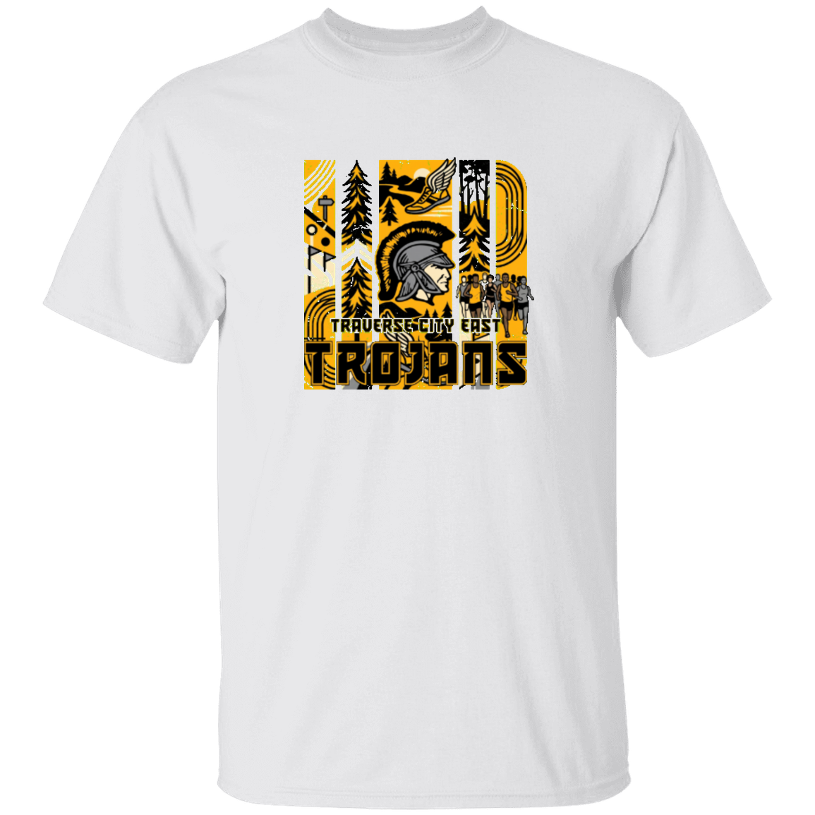 tc-trojans-cross-country-tiles-v2-gildan-5-3-oz-t-shirt — White — Front — source sha256 400bcc02fcfd3dafd00bae8e9e0b453ef041cfaa1f595ae6944adbf6b3bd57e6 — Color position 3
