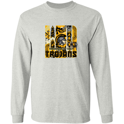 tc-trojans-cross-country-tiles-v2-gildan-ls-t-shirt-5-3-oz — Ash — Front — source sha256 62abab29133cd9d1f3892ca912f704416c3c83a83e33a1389e98d88f71ffb3c8 — Color position 1