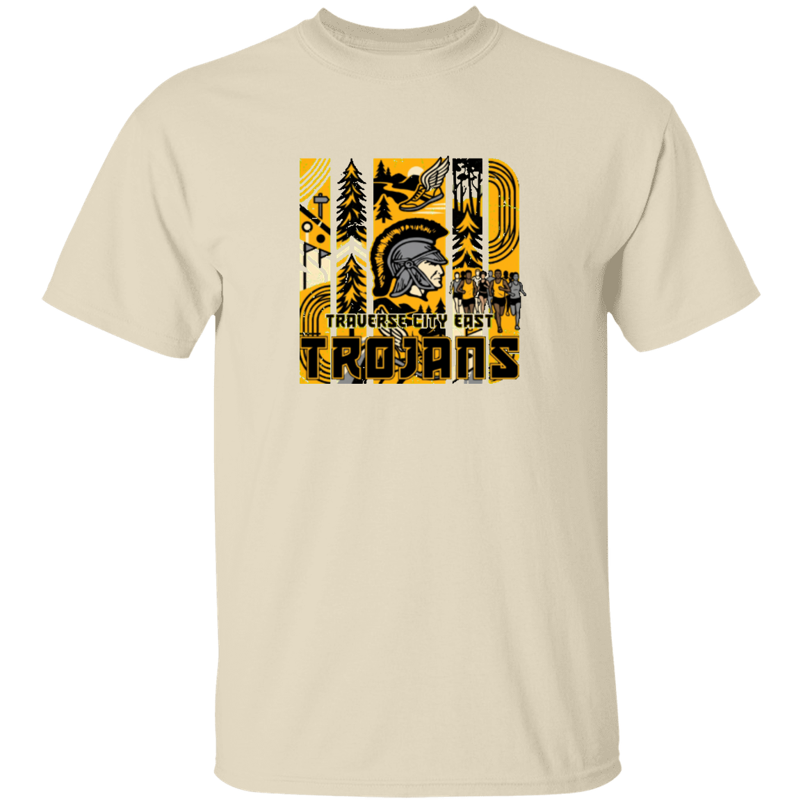 tc-trojans-cross-country-tiles-v2-gildan-5-3-oz-t-shirt — Natural — Front — source sha256 7a4120f04dcda6617563e0451d76fc03ebfc30845c4f8def9e02c75272abd39f — Color position 2