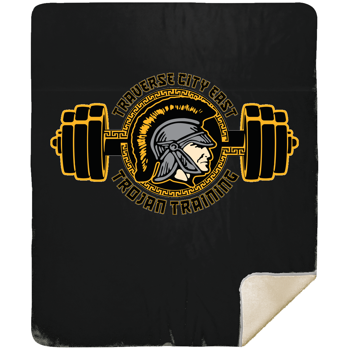 tc-trojans-ems-training-logo-mshm-premium-sherpa-blanket-50x60 — Black — Front — source sha256 26c3393ab6e5f17d21fb570bdaa9218e3b46f1d16e2cc18bd863e22ef652347b — Color position 2