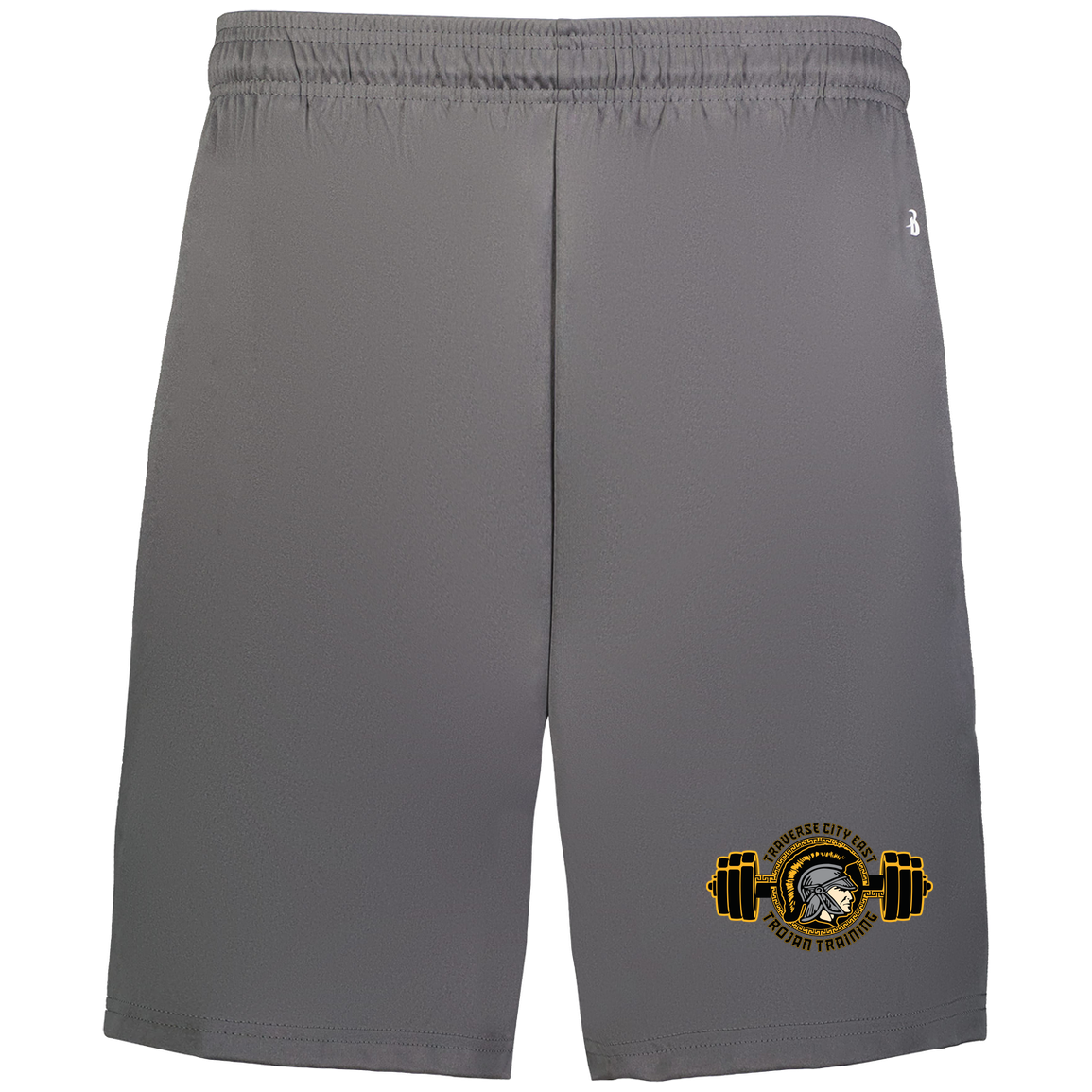 tc-trojans-ems-training-logo-badger-adult-b-core-7-inch-short-with-pockets — Graphite — Front — source sha256 2d31313e13293672972dd51bcd29145e2f9dbdb3ef4d4dd0fae452136248c884 — Color position 2