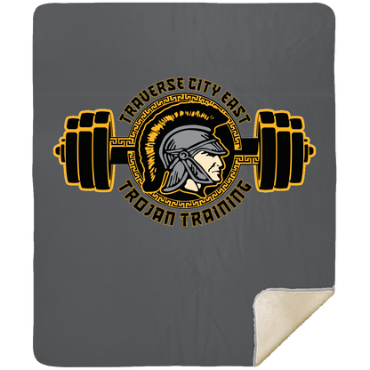 tc-trojans-ems-training-logo-mshm-premium-sherpa-blanket-50x60 — Gray — Front — source sha256 34c2487d7c72c9cedebd2468e2429b53a1203bd70a2e6b2680a638273c9a70e1 — Color position 3