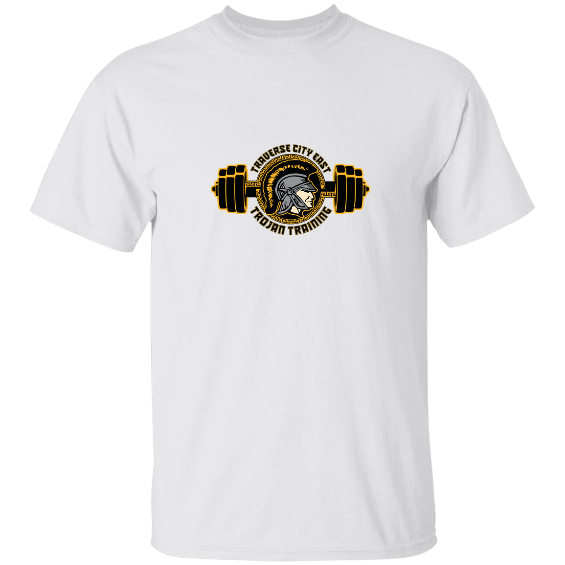 tc-trojans-ems-training-logo-gildan-youth-5-3-oz-100-cotton-t-shirt — White — Front — source sha256 45b596a01265349500faf80614d5ce4415665d6428e2ec1bd15aff925ea939b6 — Color position 1