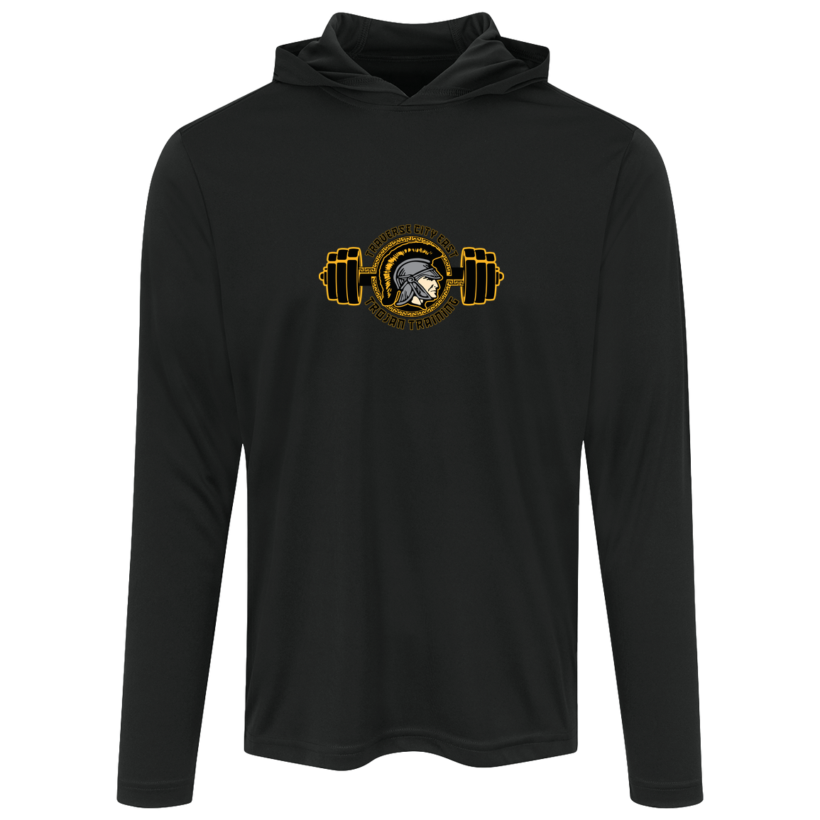 tc-trojans-ems-training-logo-sport-tek-mens-competitor-hooded-tee — Black — Front — source sha256 4dadef699d1ae68f0008005007301aa8ce316f96842cddfeed9c0e12cad9238d — Color position 1