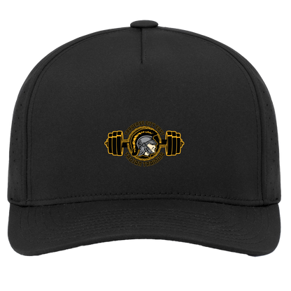tc-trojans-ems-training-logo-pacific-headwear-weekender-perforated-snapback-cap — Black — Front — source sha256 7101b26015e821cb133186cc087b7ee79715384ef401b9c9b6cd9f6127830e3e — Color position 2
