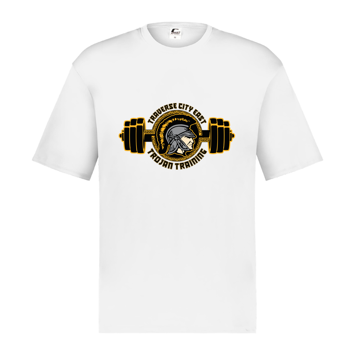 tc-trojans-ems-training-logo-c2-mens-performance-short-sleeve-tee — White — Front — source sha256 72ad23996bfcc939fd59091c9df958dd0a8a0864b7ae6aa9246d24c2659e2ac5 — Color position 4