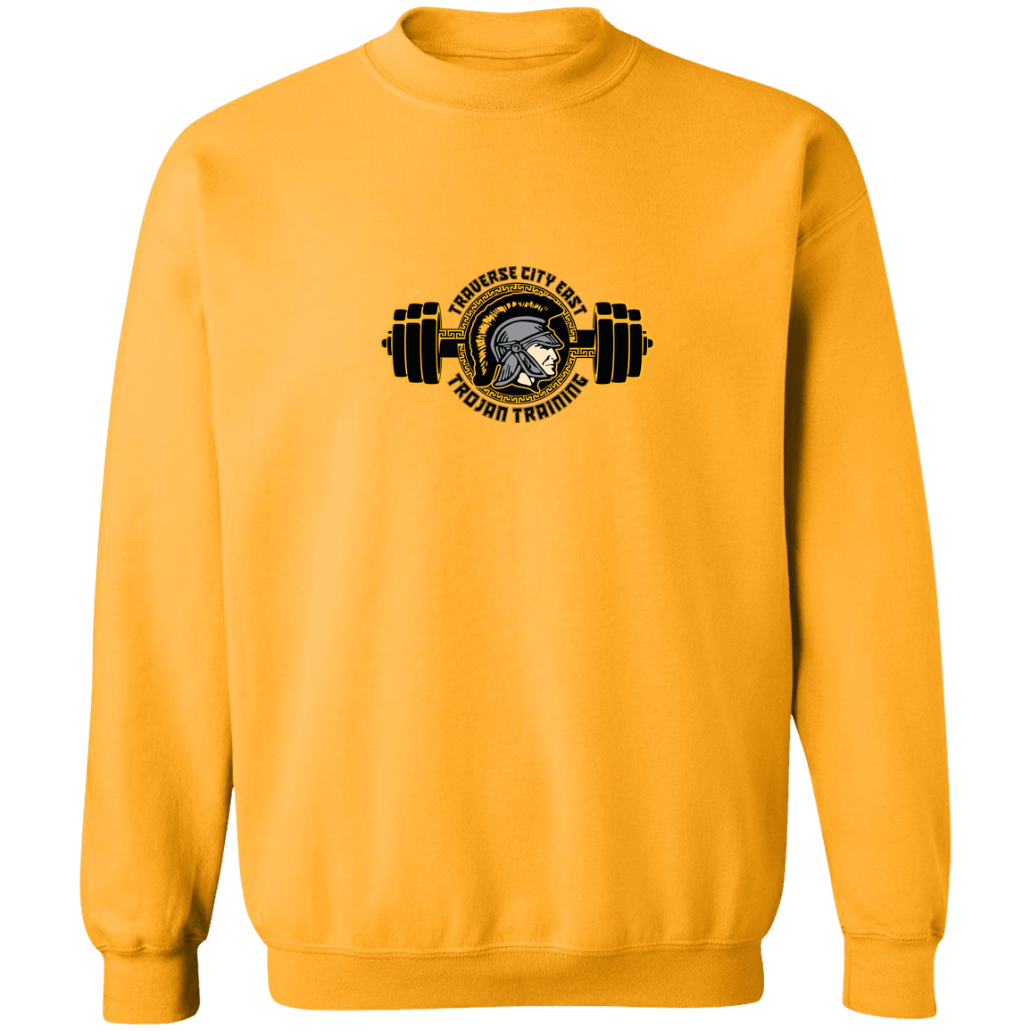 tc-trojans-ems-training-logo-gildan-crewneck-pullover-sweatshirt — Gold — Front — source sha256 7f63f3bd1b03bcdcd3ad5c171aa98374b9147b8a43a8eb735341449834508e6d — Color position 7