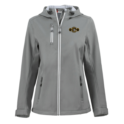 tc-trojans-ems-training-logo-clique-womens-eco-stretch-softshell-jacket — Slate — Front — source sha256 a1299ce141b4a620ae466744d58bf6f96c8a6a5ac0d4a5577fd7a03f53135f21 — Color position 2