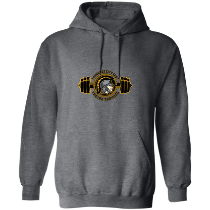 tc-trojans-ems-training-logo-gildan-pullover-hoodie — Dark Heather — Front — source sha256 f498fc739240760b3ceb6f6ba2fc6efd570c2f66450af292a35d08c9d2ac85f6 — Color position 6