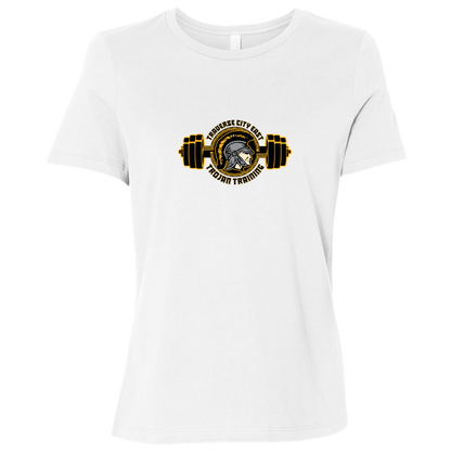 tc-trojans-ems-training-logo-bella-canvas-ladies-relaxed-jersey-short-sleeve-t-shirt — White — Front — source sha256 f8f85bfdc7fd26788376b67f415d303083f81d4091ddcc5435f3ad6c702cc7b9 — Color position 4