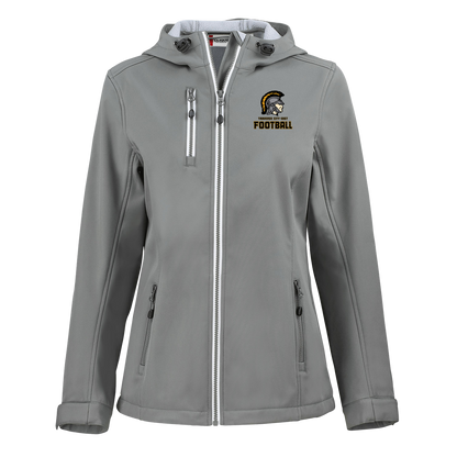 tc-trojans-football-basic-clique-womens-eco-stretch-softshell-jacket — Slate — Front — source sha256 2a5e966dccf112d64871cbb39234ccf173f615c392bd37fdc6f7e954fa80fb78 — Color position 2