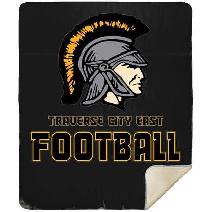 tc-trojans-football-basic-mshm-premium-sherpa-blanket-50x60 — Black — Front — source sha256 40956675cec9ffe1269e7f95250caa9b946e594534e762dd4b5c0579e7a107cc — Color position 2