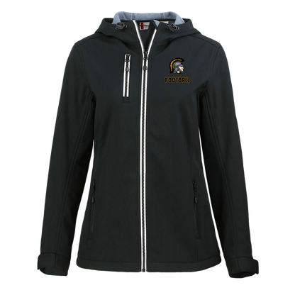 tc-trojans-football-basic-clique-womens-eco-stretch-softshell-jacket — Black — Front — source sha256 a00af0d52bc8edf7d791705f4bba8523eb0b5135916ad76ed1a3d3ddd1cd470c — Color position 1