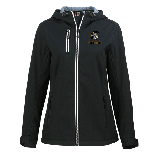 tc-trojans-football-basic-clique-womens-eco-stretch-softshell-jacket — Black — Front — source sha256 a00af0d52bc8edf7d791705f4bba8523eb0b5135916ad76ed1a3d3ddd1cd470c — Color position 1