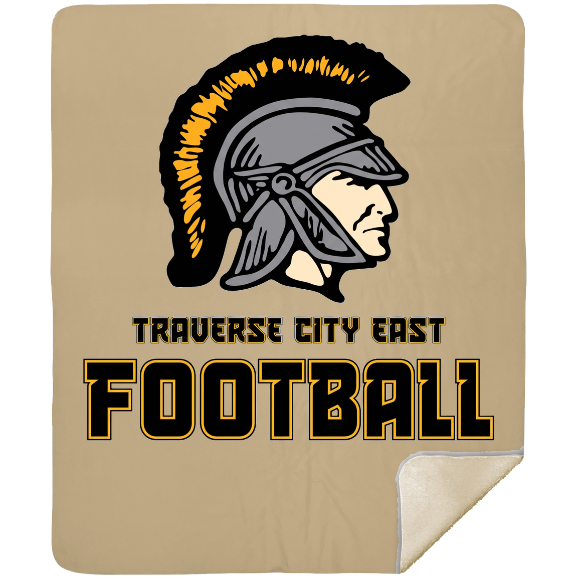 tc-trojans-football-basic-mshm-premium-sherpa-blanket-50x60 — Tan — Front — source sha256 e649a86dc882bc72bcfb0e170da3ff224a68efcb0c94048f1a1c0e8eb97bee69 — Color position 5