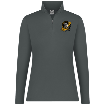 tc-trojans-football-graphic-v2-c2-womens-1-4-zip-pullover — Graphite — Front — source sha256 1a04d6f22b223716ee3eecb7ccb8b7eb55d9818346a1aea4f0b1668ac33824da — Color position 4