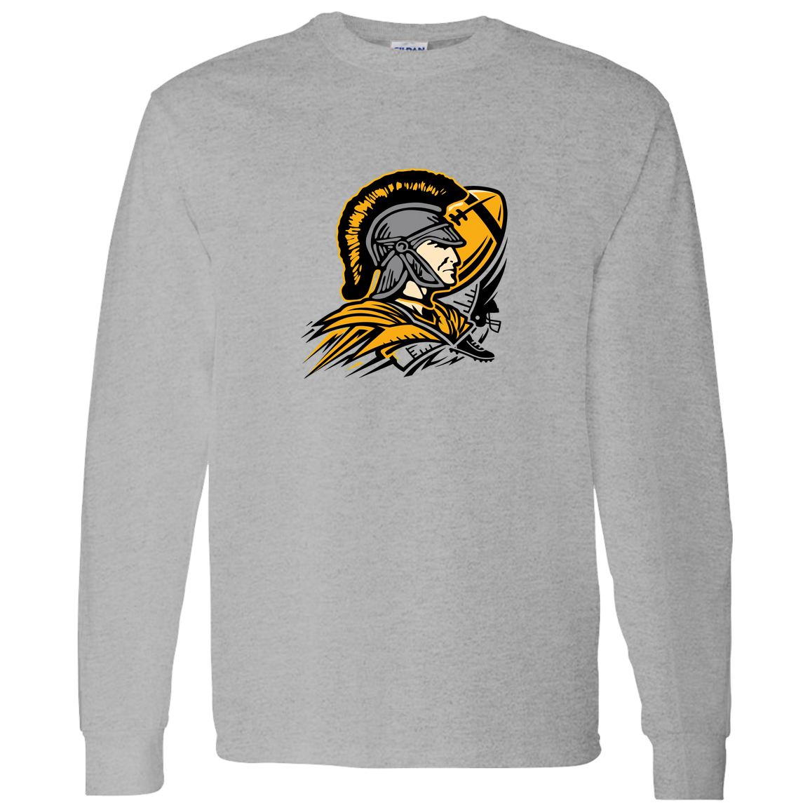 tc-trojans-football-graphic-v2-gildan-ls-t-shirt-5-3-oz — Sport Grey — Front — source sha256 5b1a53a2a9f7cf7e7739e60c60be1c70edca3038c707b069c7b711eaf9dda258 — Color position 5